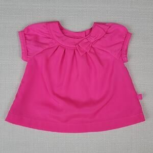 Baker by Ted Baker hot pink a-line top 0-3M